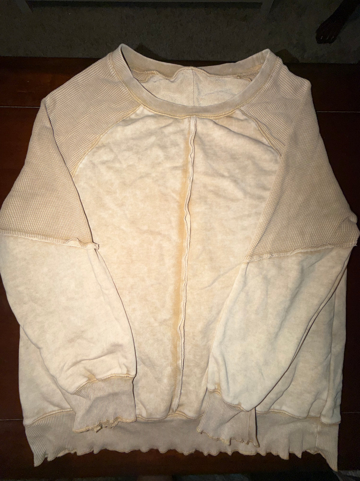 Beige Sweatshirt