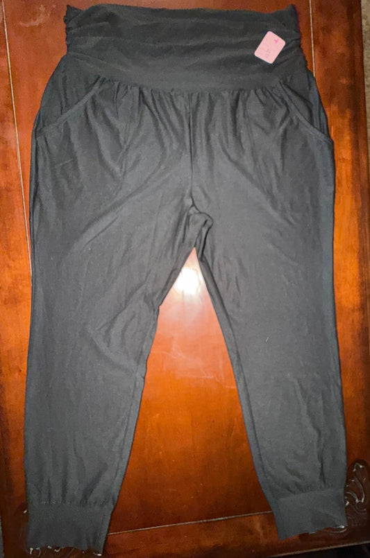 Black Joggers with Pockets