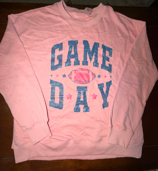 Pink Game Day Sweatshirt