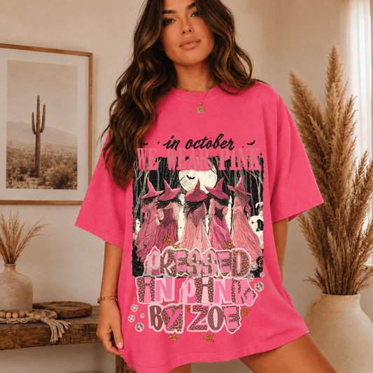 In October We Wear PINK Tee